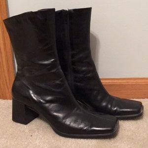 Franco Sarto Black Boots! Good Condition